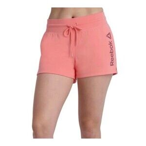 Reebok Level Up Shorts Size XL Salmon Rose New With Tags
